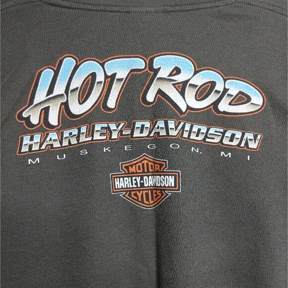 Harley Davidson Hot Rod Tee - Size L - GUC - Picture 4 of 7